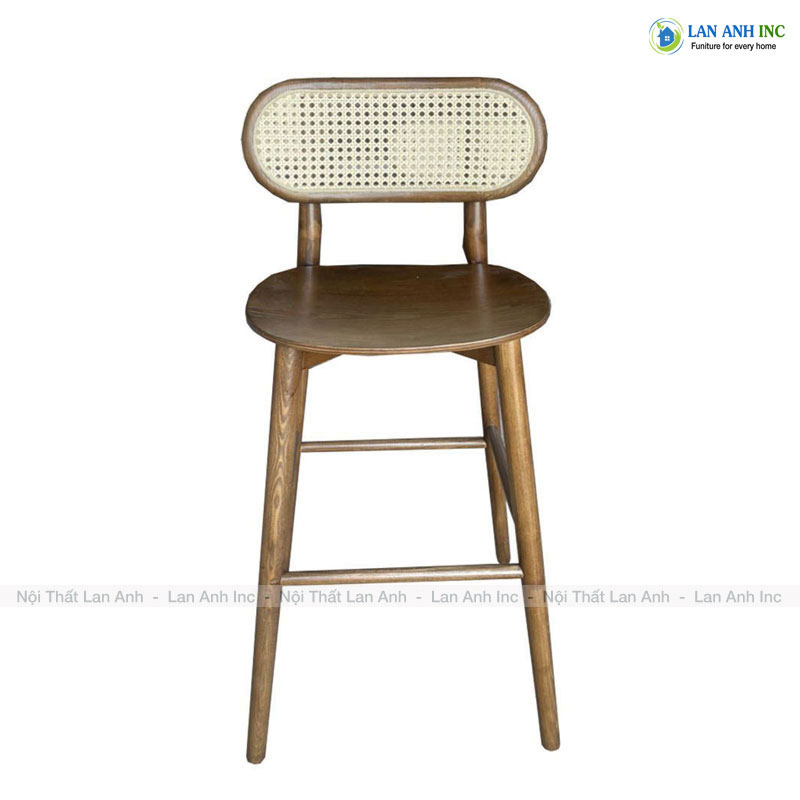 Top 10 Ghế Quầy Bar Có Tựa Lưng Thoải Mái Nhất 2025 ghe quay bar go ash tua may LAB4015 1