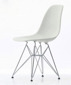 Ghế nhựa eames chân sắt mạ hiện đại 1208B