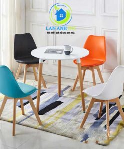 Bộ Bàn Tròn 4 Ghế 3003 1 Bàn 1541A