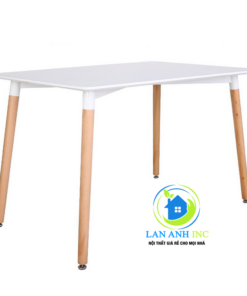 Bàn ăn chữ nhật nhập khẩu 80 x120 LAB01