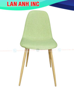 Ghế ăn bọc vải chân sắt LAGV01