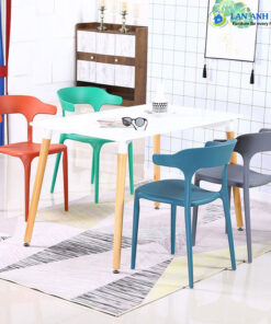 Bộ bàn ăn 4 ghế nhựa đúc đẹp hiện đại BBA24