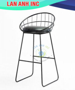 Ghế bar cao chân sắt tổ chim giá rẻ LAGB09