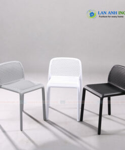 Ghế Nhựa Đúc Nguyên Khối Xếp Chồng 3029T
