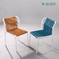 Ghế Đan Dây Dù Khung Nhựa PP Cao Cấp 3038