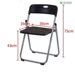 Ghế nhựa tựa lưng cao gấp gọn đẹp LAT6101
