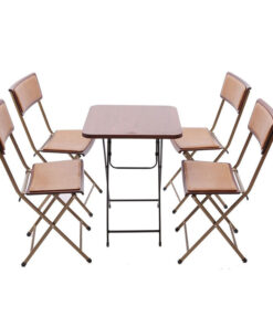 Bộ Bàn Cafe 4 Ghế Nệm Cao 1 Bàn Patio 02