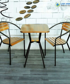 Bộ bàn cafe 2 ghế đẹp hiện đại BBCF30