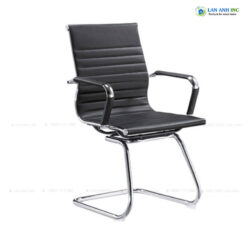 Ghế văn phòng chân quỳ da lưng thấp LACQ12