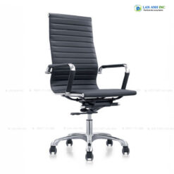 Ghế xoay văn phòng mặt da lưng cao LANV07