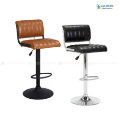 Ghế quầy bar mặt da xoay nâng hạ LADP30