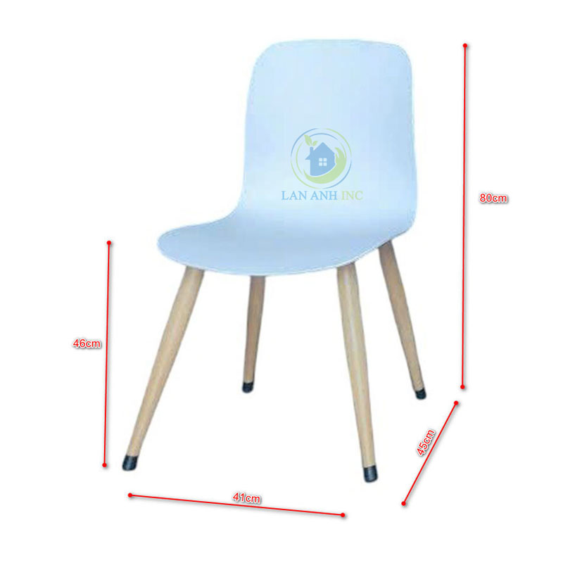Kích thước ghế nhựa chân sắt LAE3049A Kích thước ghế nhựa chân sắt LAE3049A