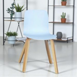 Ghế Nhựa Chân Gỗ Cao Cấp LAE3049