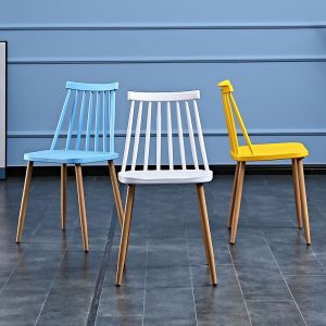 Ghế nhựa chân sắt LA3044
