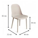 ghe nhua duc cafe nha hang LA3000 29