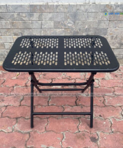 Bàn Xếp Cafe Sắt CNC Mini Ngoài Trời Giá Rẻ BXGR01
