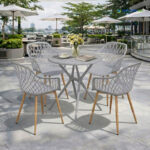 bo ban ghe cafe nhua tron 4 ghe dep BBCF182 6