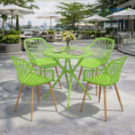 bo ban ghe cafe nhua tron 4 ghe dep BBCF182 7