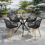 bo ban ghe cafe nhua tron 4 ghe dep BBCF182 9