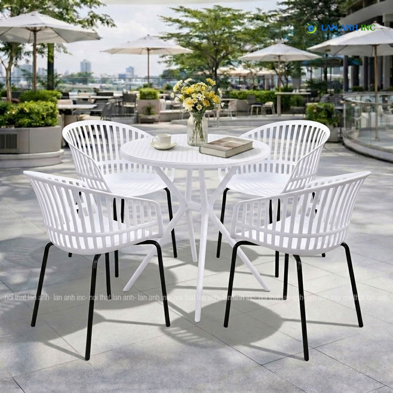 bo-ban-ghe-cafe-nhua-tròn-4-ghe-dep-BBCF205-4 bo ban ghe cafe nhua tron 4 ghe dep BBCF205 4