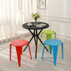 Bộ Bàn Ghế Cafe Tròn 4 Ghế 3006 1 Bàn 3025