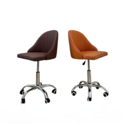 Ghế Bọc Da Chân Sắt Xoay GCX01