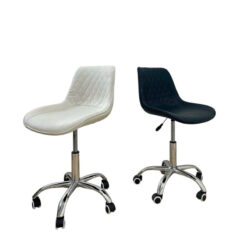Ghế Bọc Da Chân Sắt Xoay GCX02