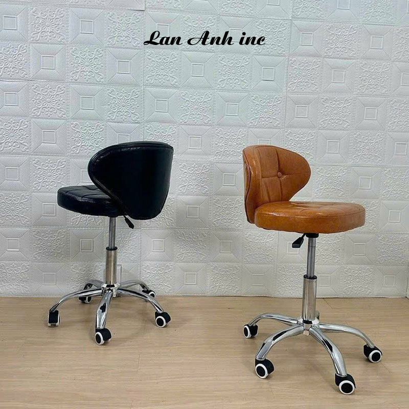 Ghế bọc da chân sắt xoay đẹp hiện đại GCX03
