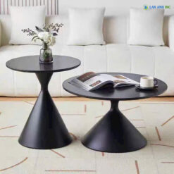Bàn Sofa, Bàn Cafe Mặt Đá Chân Sắt BST2501