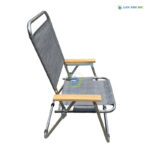 ghe xep cafe inox vai luoi tay go GXT255 2