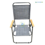 ghe xep cafe inox vai luoi tay go GXT255 4