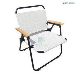 Ghế Camping Xếp Gọn Khung Tròn, Lưới Textilen Nhập Khẩu GXT253