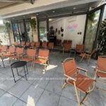 ghe xep camping cafe khung sat vai du cao cap GXT257 24