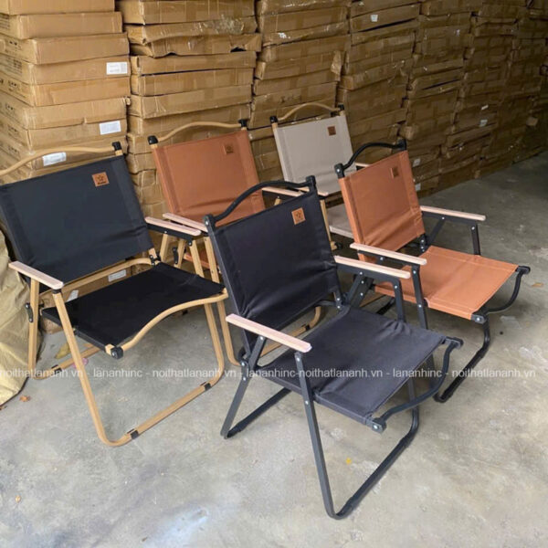 ghe xep camping cafe khung sat vai du nhap khau GXT259 14