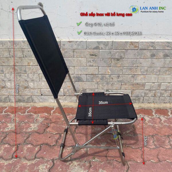ghe xep inox cafe vai bo lung cao 7