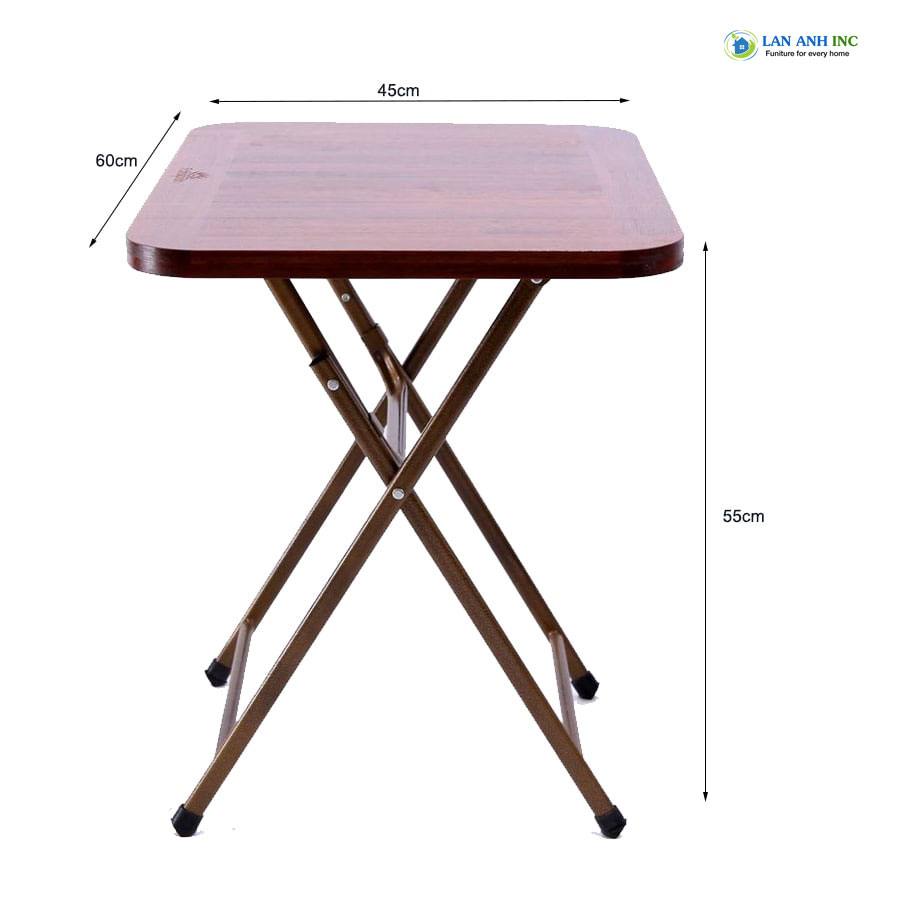 Bàn cafe mặt gỗ chân sắt patio mini.