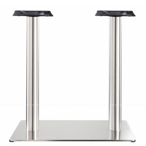 Chân bàn ăn inox đôi tròn LACB11