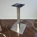 Chân Bàn Inox Vuông LACB04 chan ban cafe inox LACB04 1 1