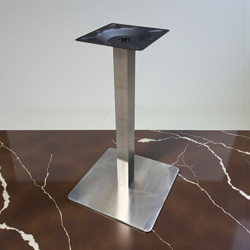 Chân bàn LACB04 Vuông Inox. Chân bàn LACB04 Vuông Inox.