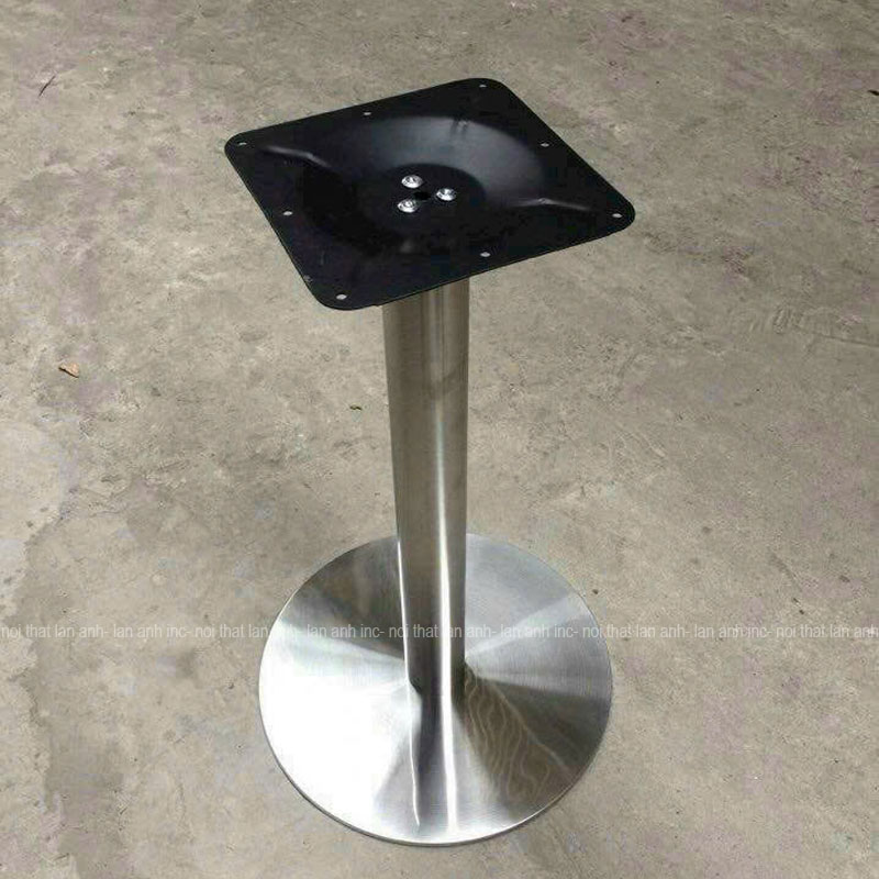 Chân bàn inox tròn LACB03 Chân bàn inox tròn LACB03