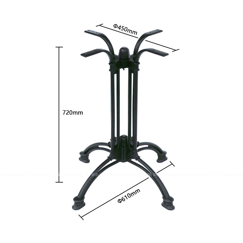 Kích thước chân bàn cafe lacb29 cổ điển cao cấp . Kích thước chân bàn cafe lacb29 cổ điển cao cấp .