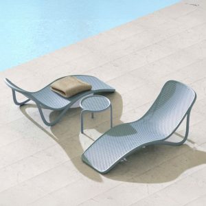 Ghế Hồ Bơi Tắm Nắng Ngoài Trời Nhựa Đúc LAD3066