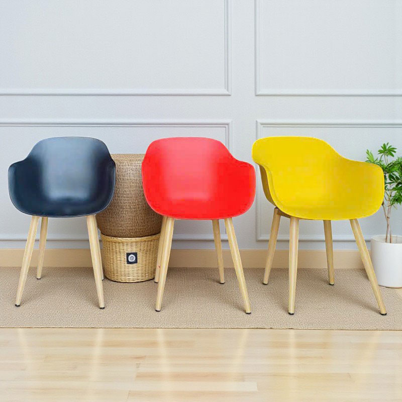 Ghế cafe nhựa chân sắt Ghế cafe nhựa chân sắt