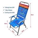 Kich thuoc ghe xep cafe day nhua gxt260