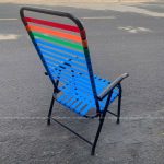 Ghế xếp khung sắt dây nhựa GTX261 ghe xep cafe dan day khung sat gxt261 1