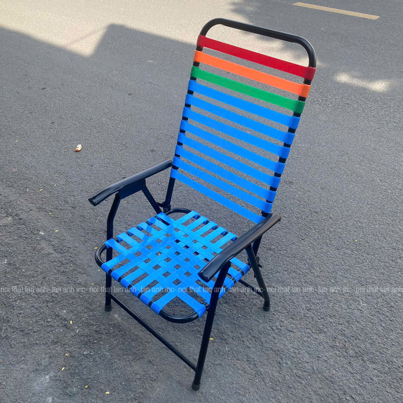 Ghế xếp cafe dây nhựa GTX261 Ghế xếp cafe dây nhựa GTX261