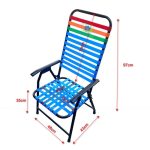 Ghế xếp khung sắt dây nhựa GTX261 kich thuoc ghe xep cafe dan day khung sat gxt261