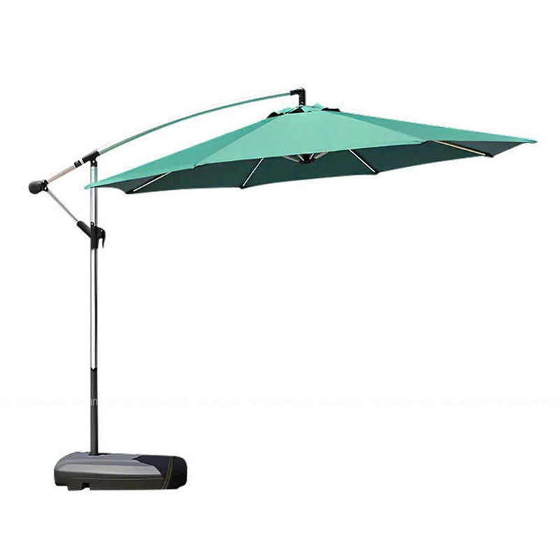 Ô dù lệch tâm che nắng ngoài trời LAO6002 màu xanh