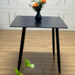 Bàn Cafe 4 chân mặt giả vân đá BDP254 ban cafe 4 chan mat gia van da 1