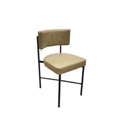 Ghế cafe chân sắt mặt nệm LASK34